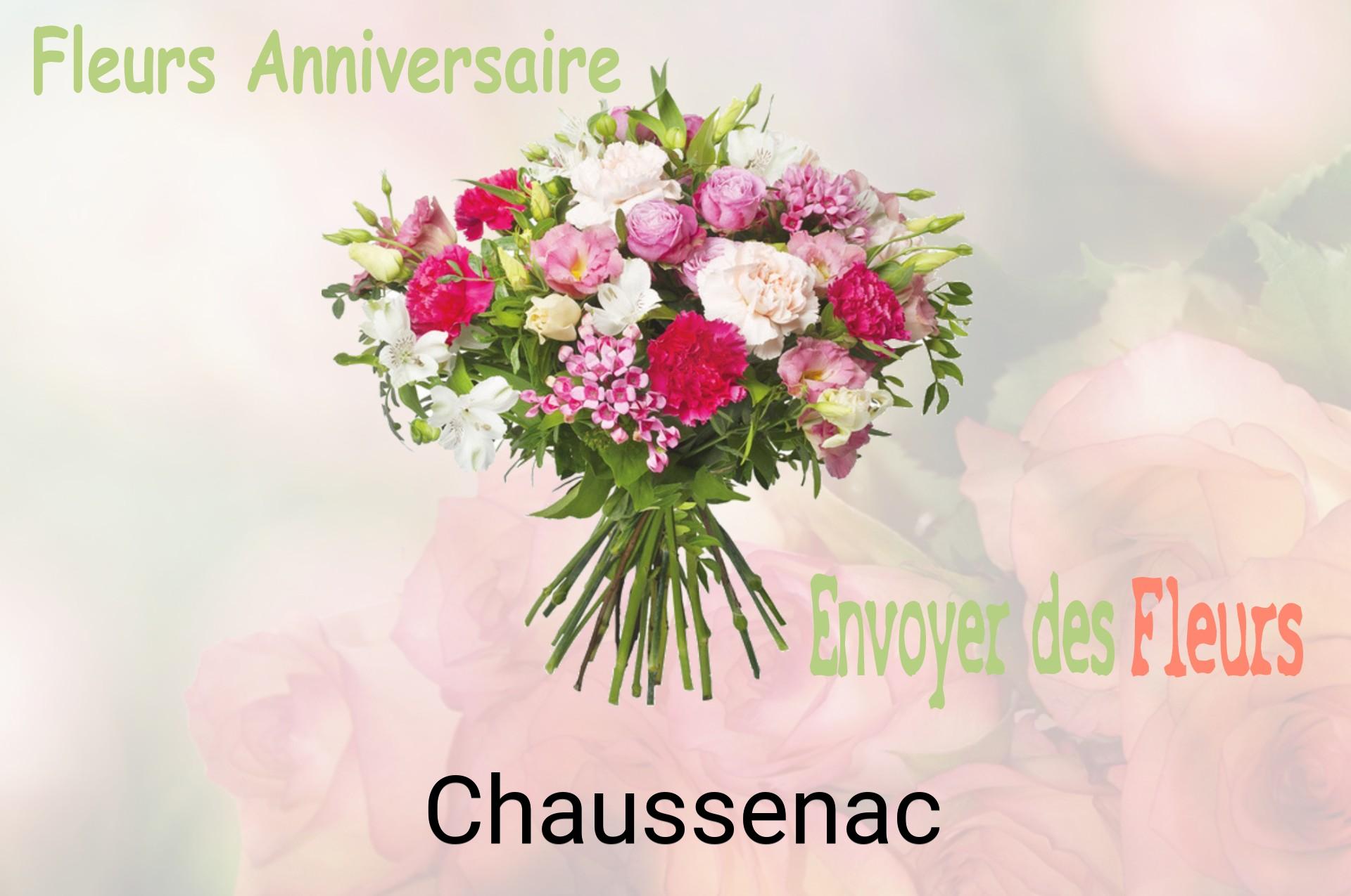 Bouquet de fleurs d’anniversaire livré à Chaussenac